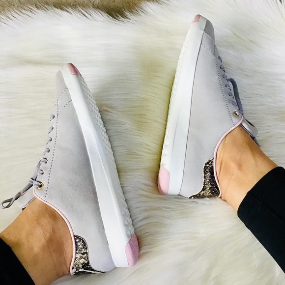 COLE HAAN Leather Casual Sneakers - Picture 2 of 8